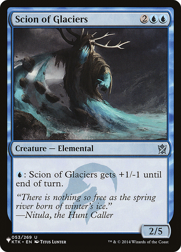 Scion of Glaciers [The List Reprints] | Clutch Gaming