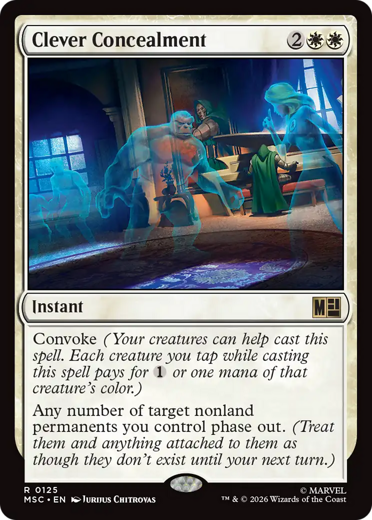 Clever Concealment [Marvel Super Heroes Commander] | Clutch Gaming