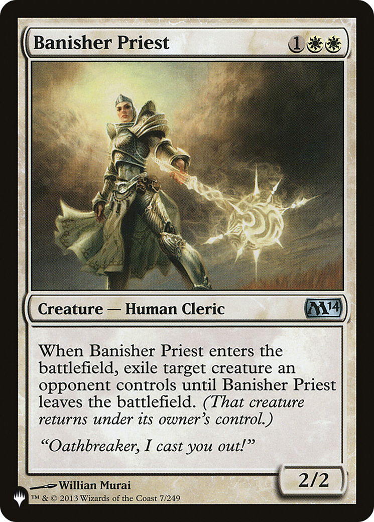 Banisher Priest [The List Reprints] | Clutch Gaming