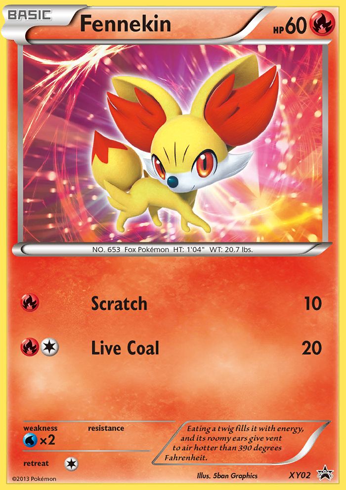 Fennekin (XY02) [XY: Black Star Promos] | Clutch Gaming