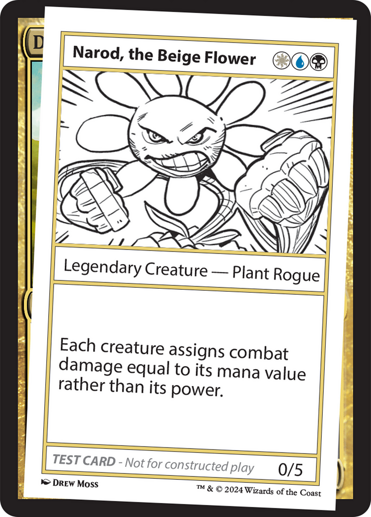 Narod, the Beige Flower [Mystery Booster 2 Playtest Cards] | Clutch Gaming