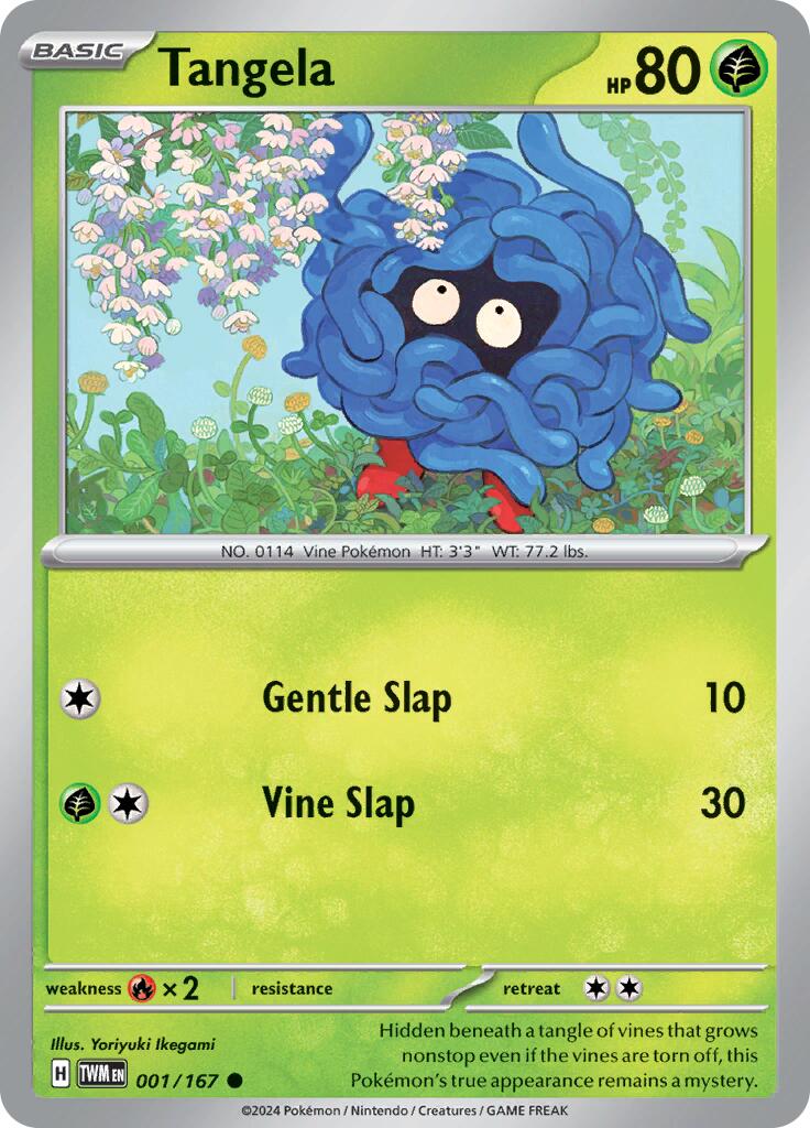 Tangela (001/167) [Scarlet & Violet: Twilight Masquerade] | Clutch Gaming