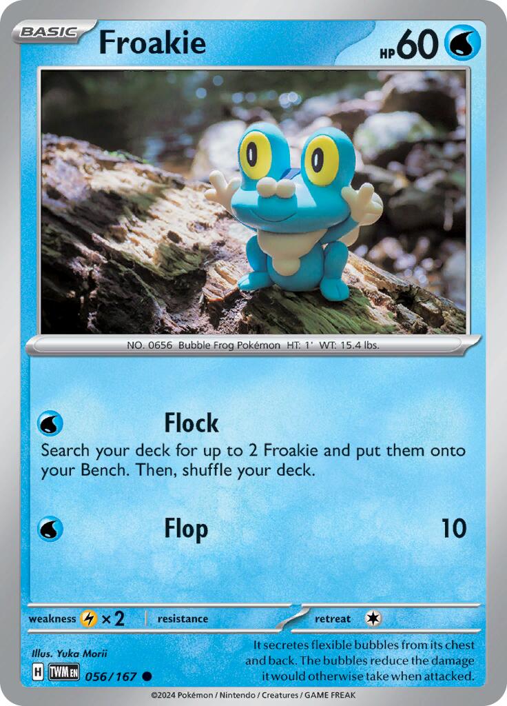 Froakie (056/167) [Scarlet & Violet: Twilight Masquerade] | Clutch Gaming