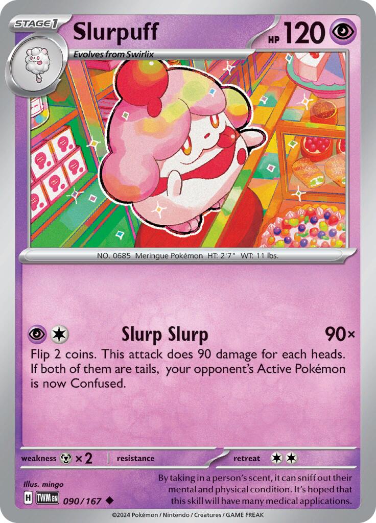 Slurpuff (090/167) [Scarlet & Violet: Twilight Masquerade] | Clutch Gaming