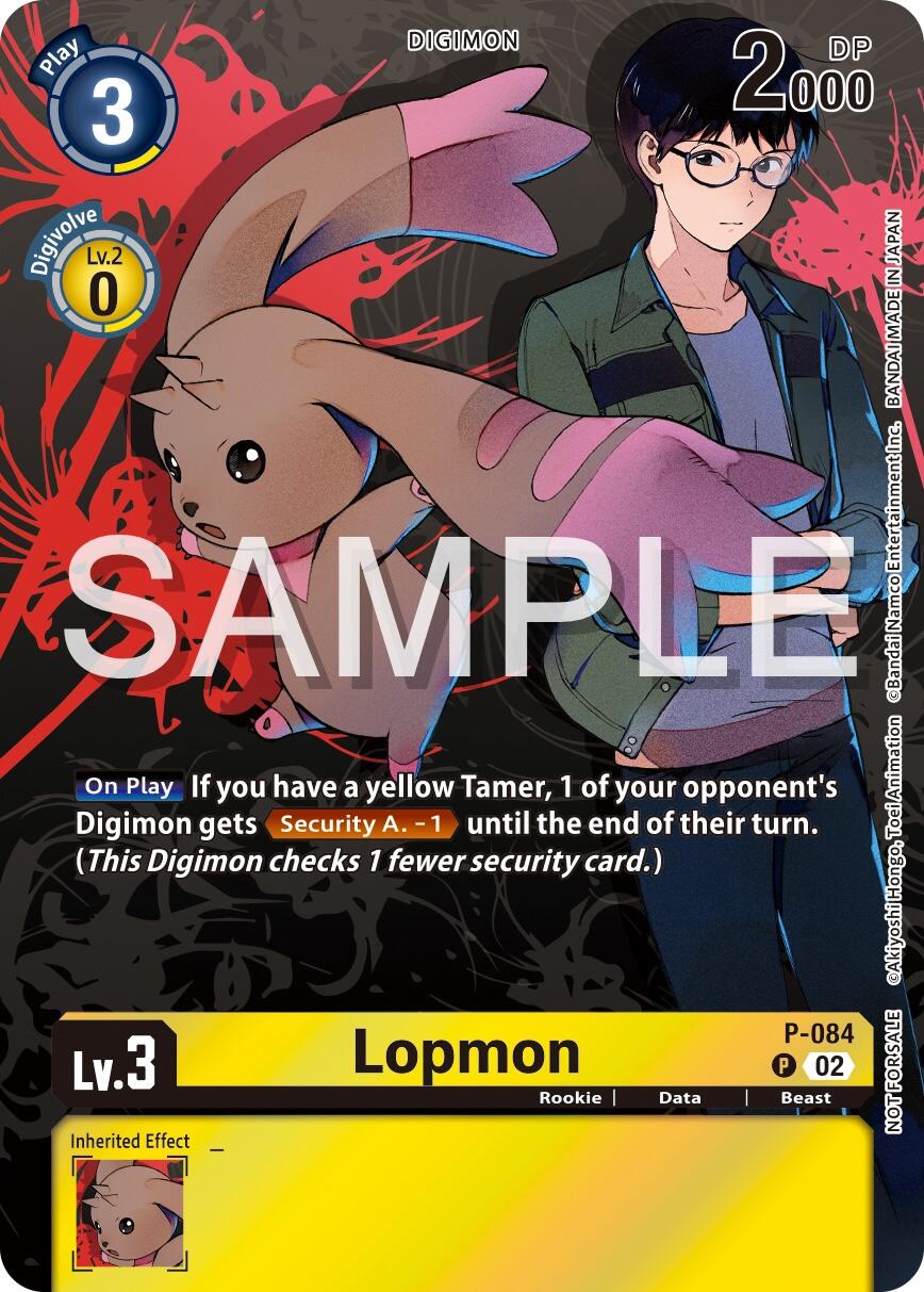 Lopmon [P-084] (Official Tournament Pack Vol.13) [Promotional Cards] | Clutch Gaming