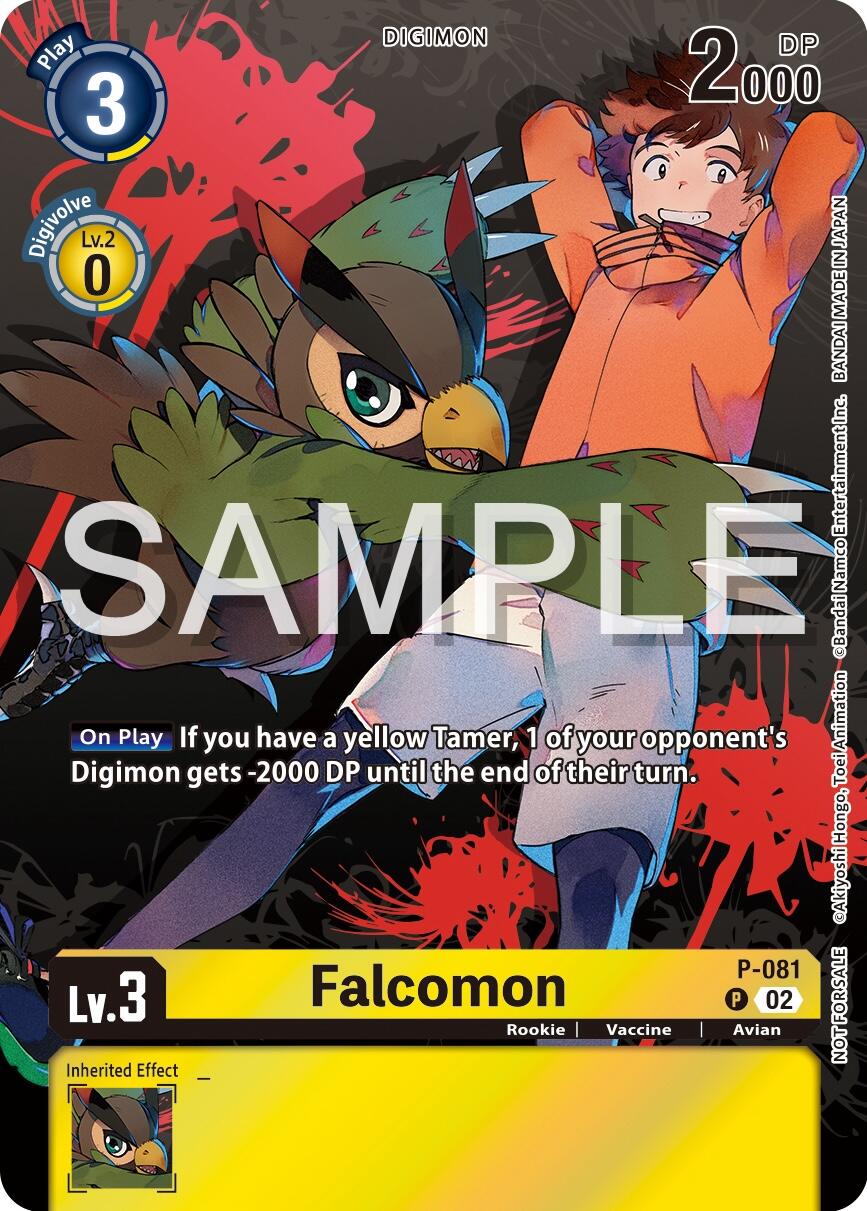 Falcomon [P-081] (Official Tournament Pack Vol.13) [Promotional Cards] | Clutch Gaming