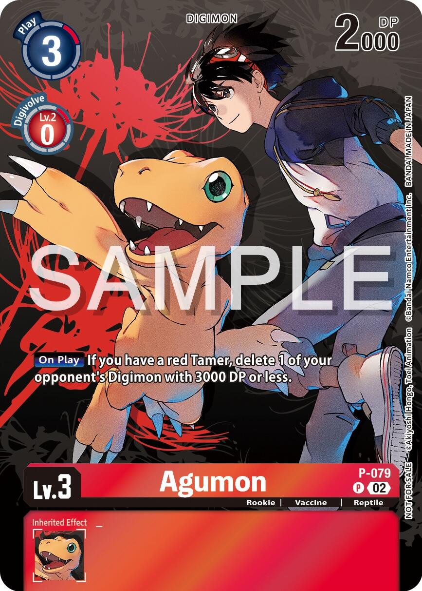 Agumon [P-079] (Official Tournament Pack Vol.13) [Promotional Cards] | Clutch Gaming