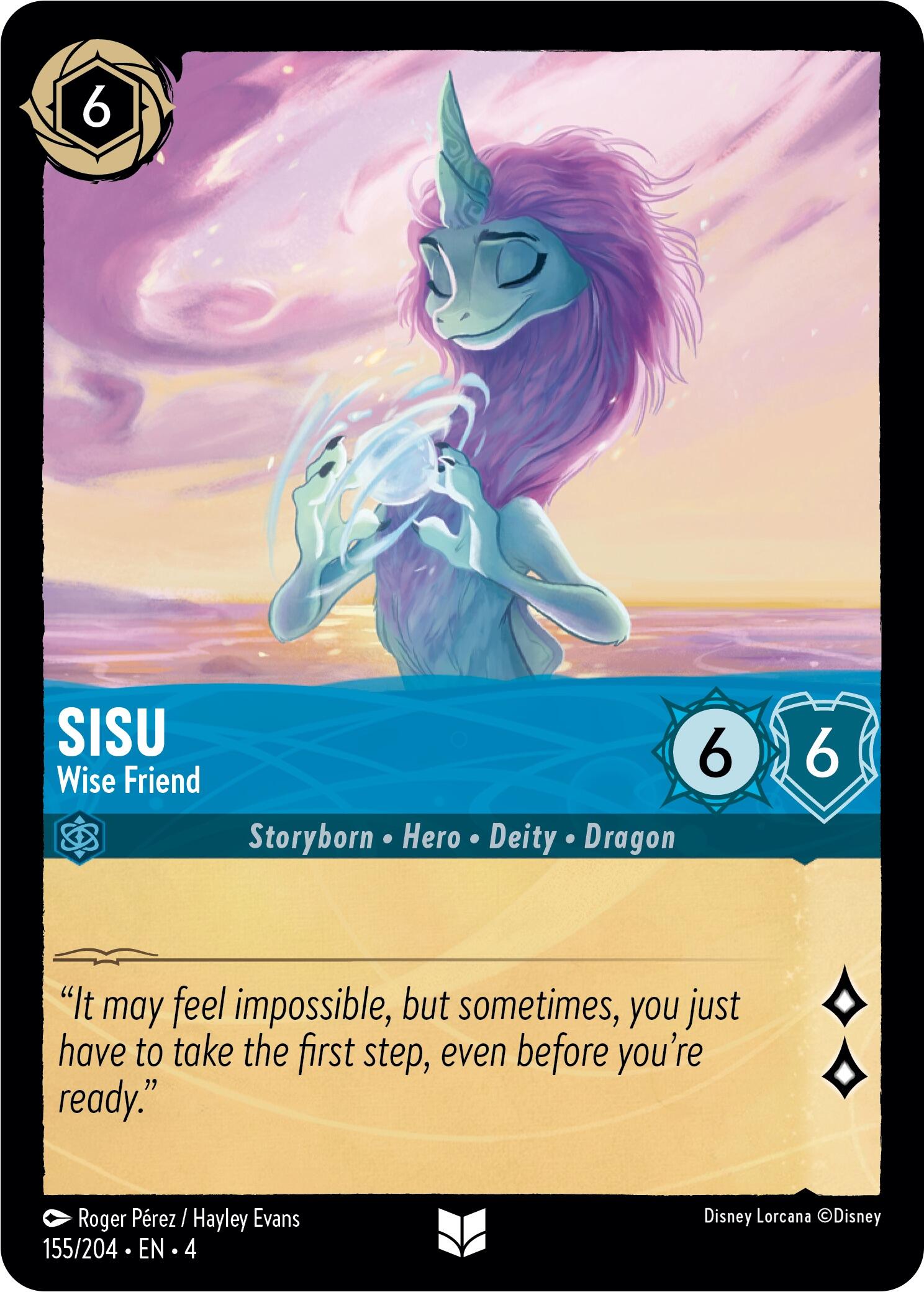 Sisu - Wise Friend (155/204) [Ursula's Return] | Clutch Gaming