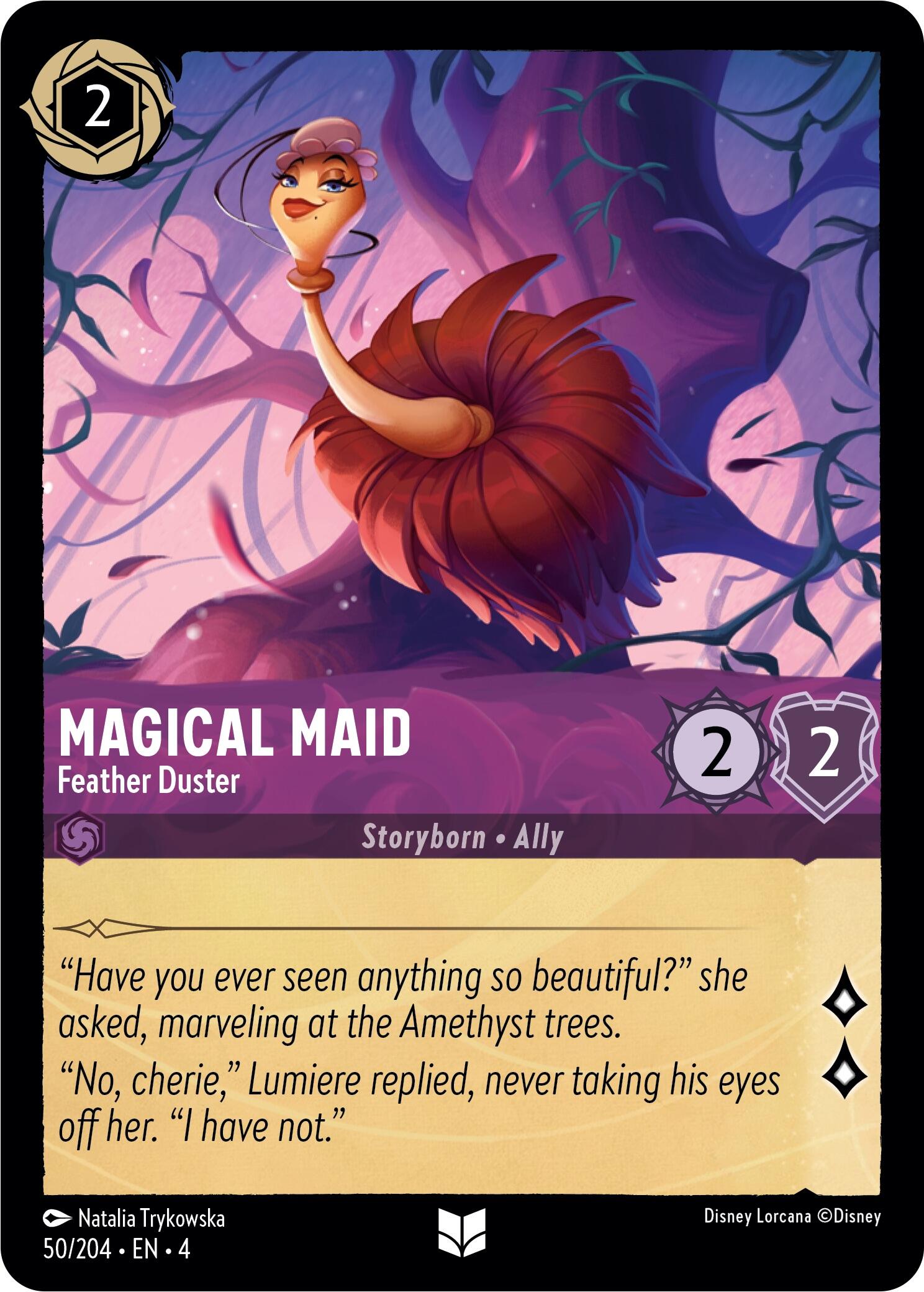 Magical Maid - Feather Duster (50/204) [Ursula's Return] | Clutch Gaming