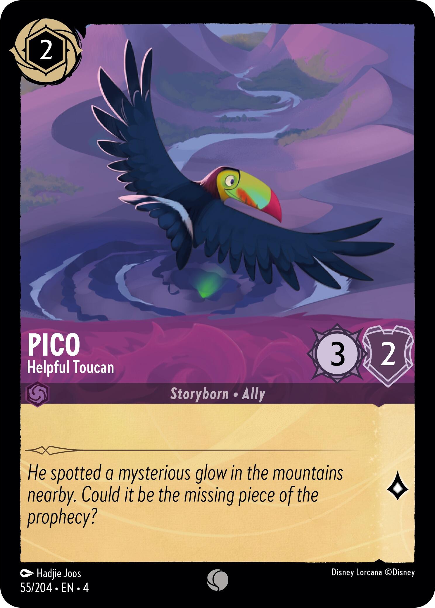 Pico - Helpful Toucan (55/204) [Ursula's Return] | Clutch Gaming