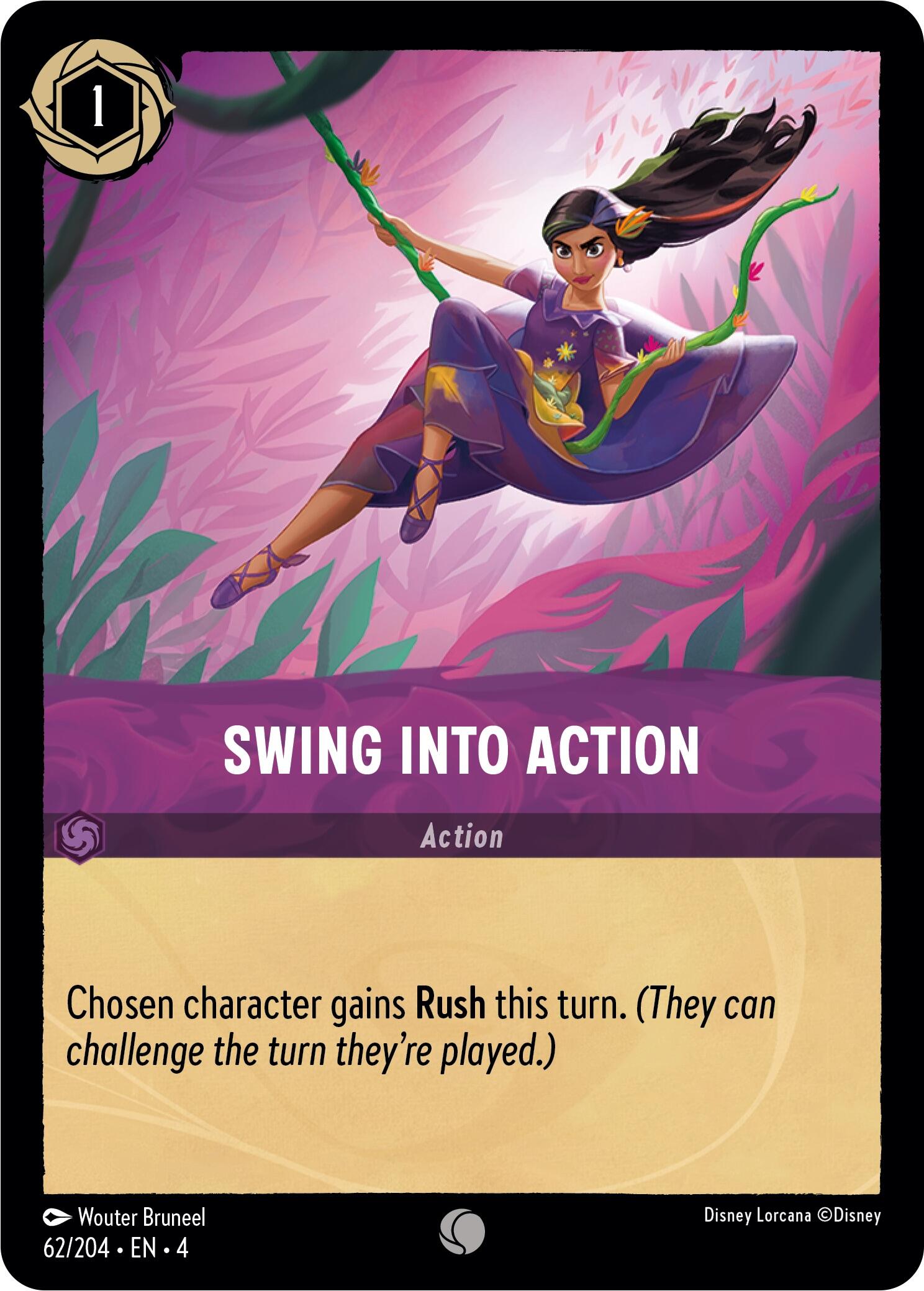 Swing into Action (62/204) [Ursula's Return] | Clutch Gaming