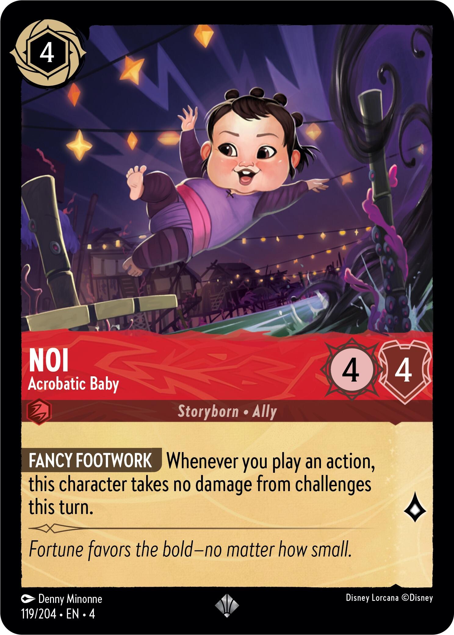 Noi - Acrobatic Baby (119/204) [Ursula's Return] | Clutch Gaming