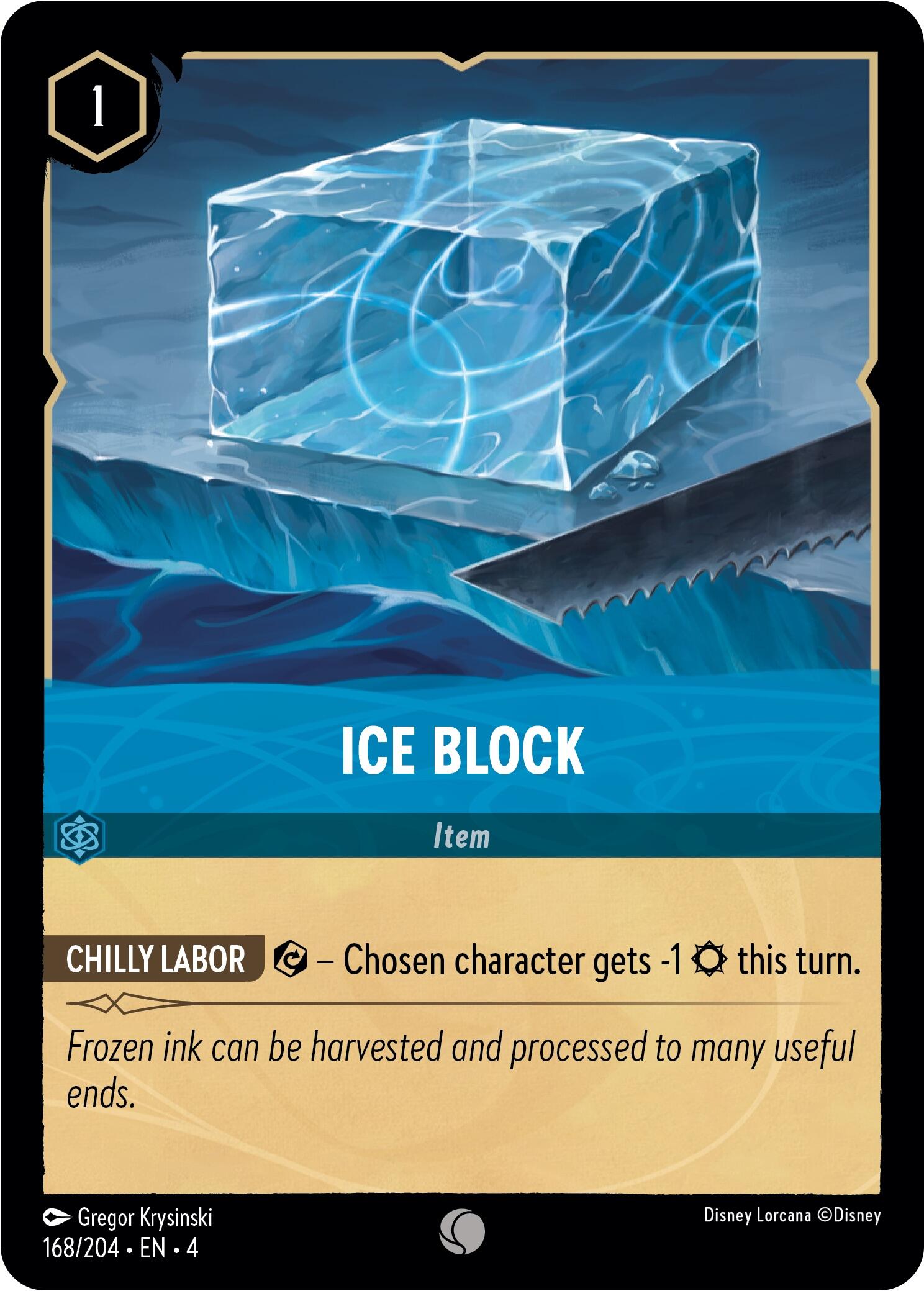 Ice Block (168/204) [Ursula's Return] | Clutch Gaming