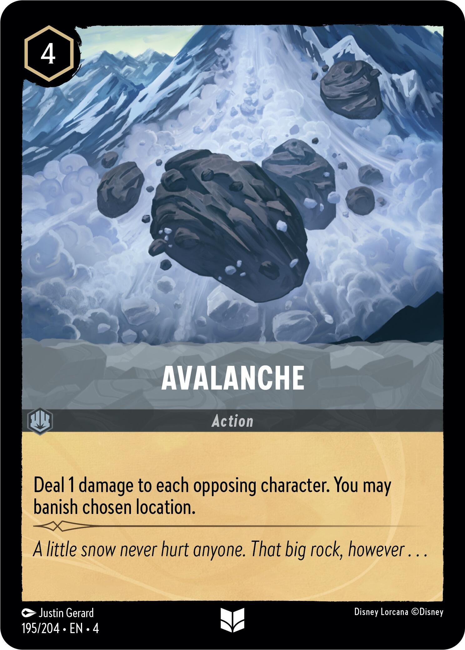 Avalanche (195/204) [Ursula's Return] | Clutch Gaming