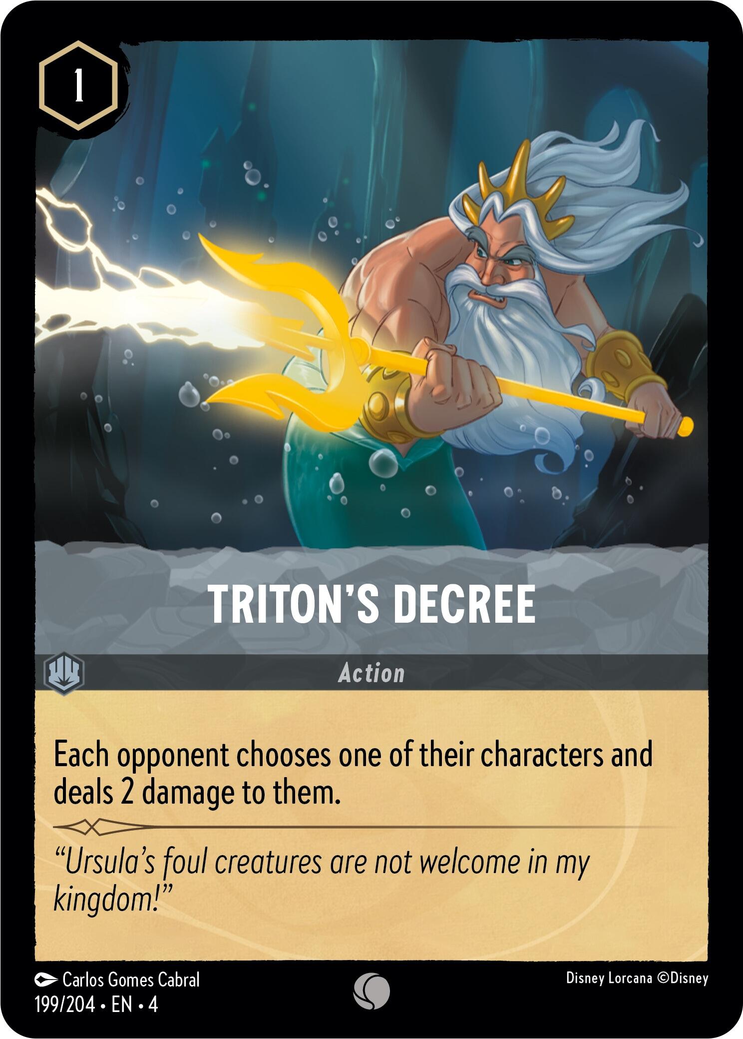 Triton's Decree (199/204) [Ursula's Return] | Clutch Gaming