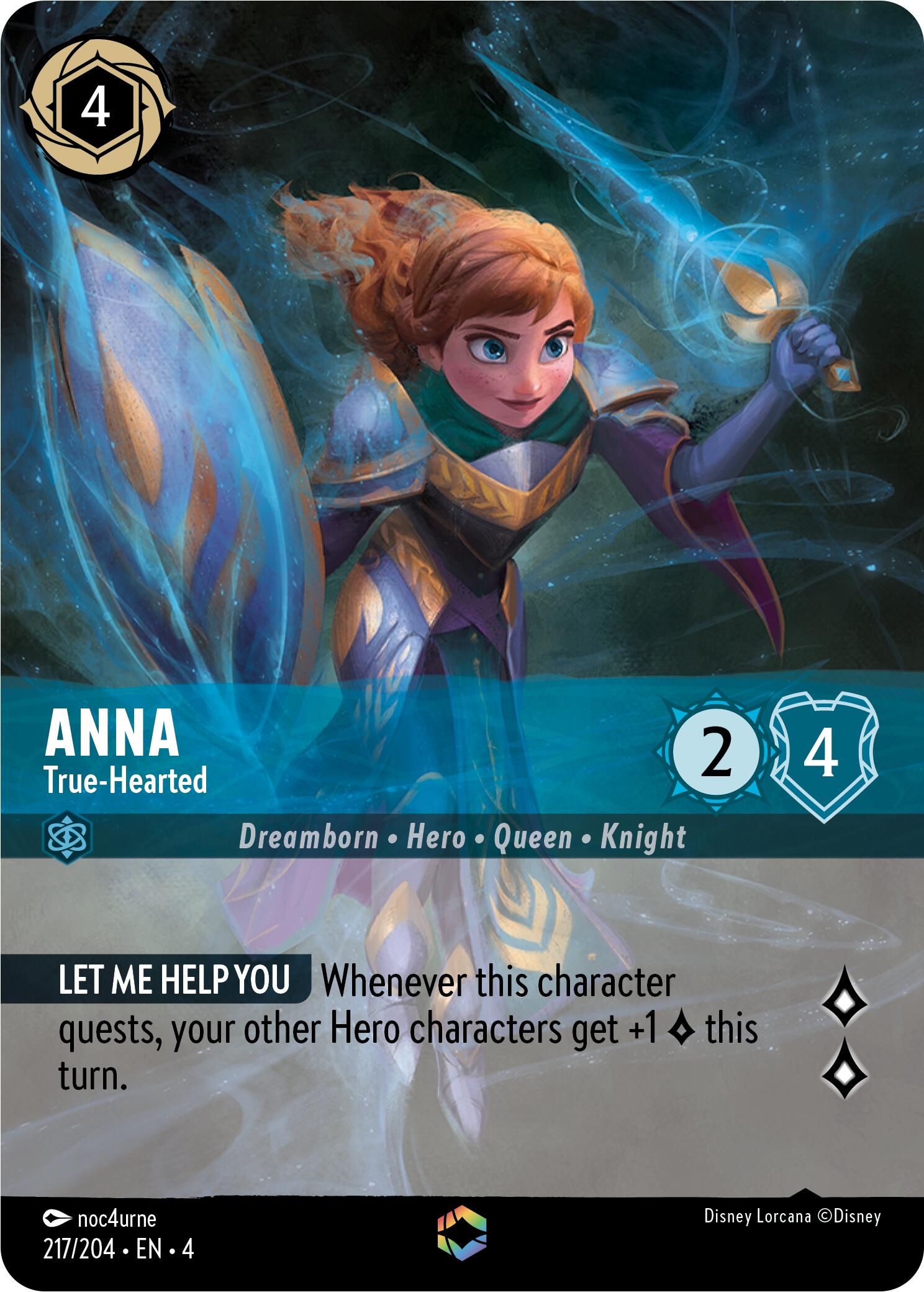 Anna - True-Hearted (Enchanted) (217/204) [Ursula's Return] | Clutch Gaming
