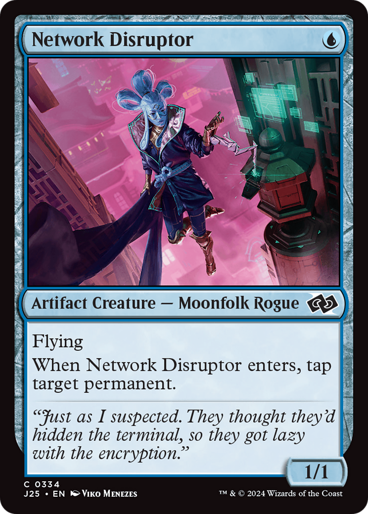 Network Disruptor [Foundations Jumpstart] | Clutch Gaming