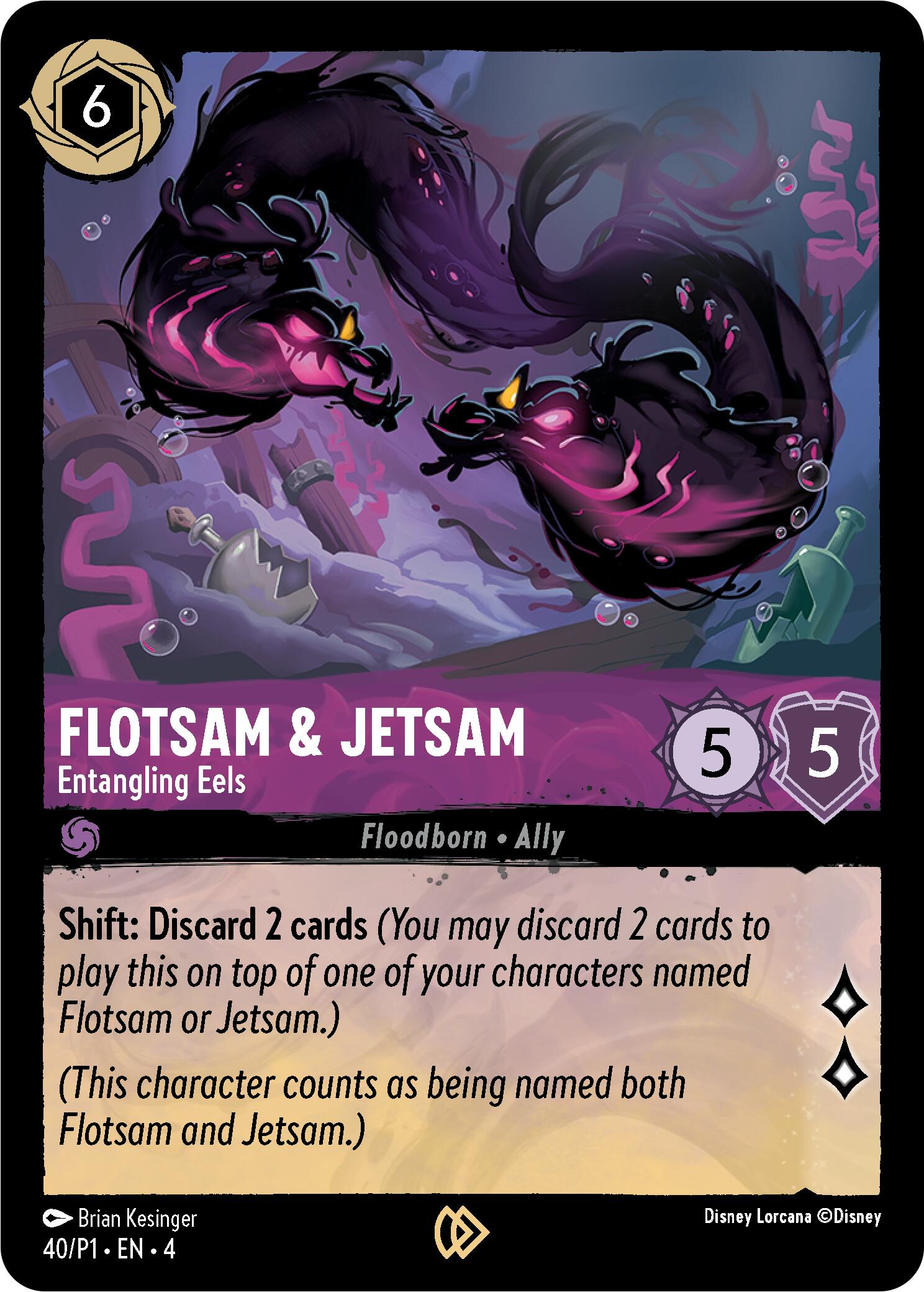 Flotsam & Jetsam - Entangling Eels (40) [Promo Cards] | Clutch Gaming