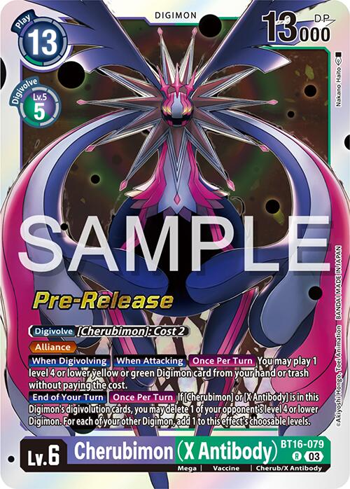 Cherubimon (X Antibody) [BT16-079] [Beginning Observer Pre-Release Promos] | Clutch Gaming