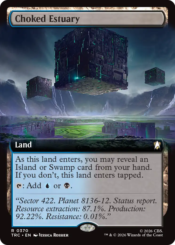 Choked Estuary (Extended Art) [Star Trek Commander] | Clutch Gaming