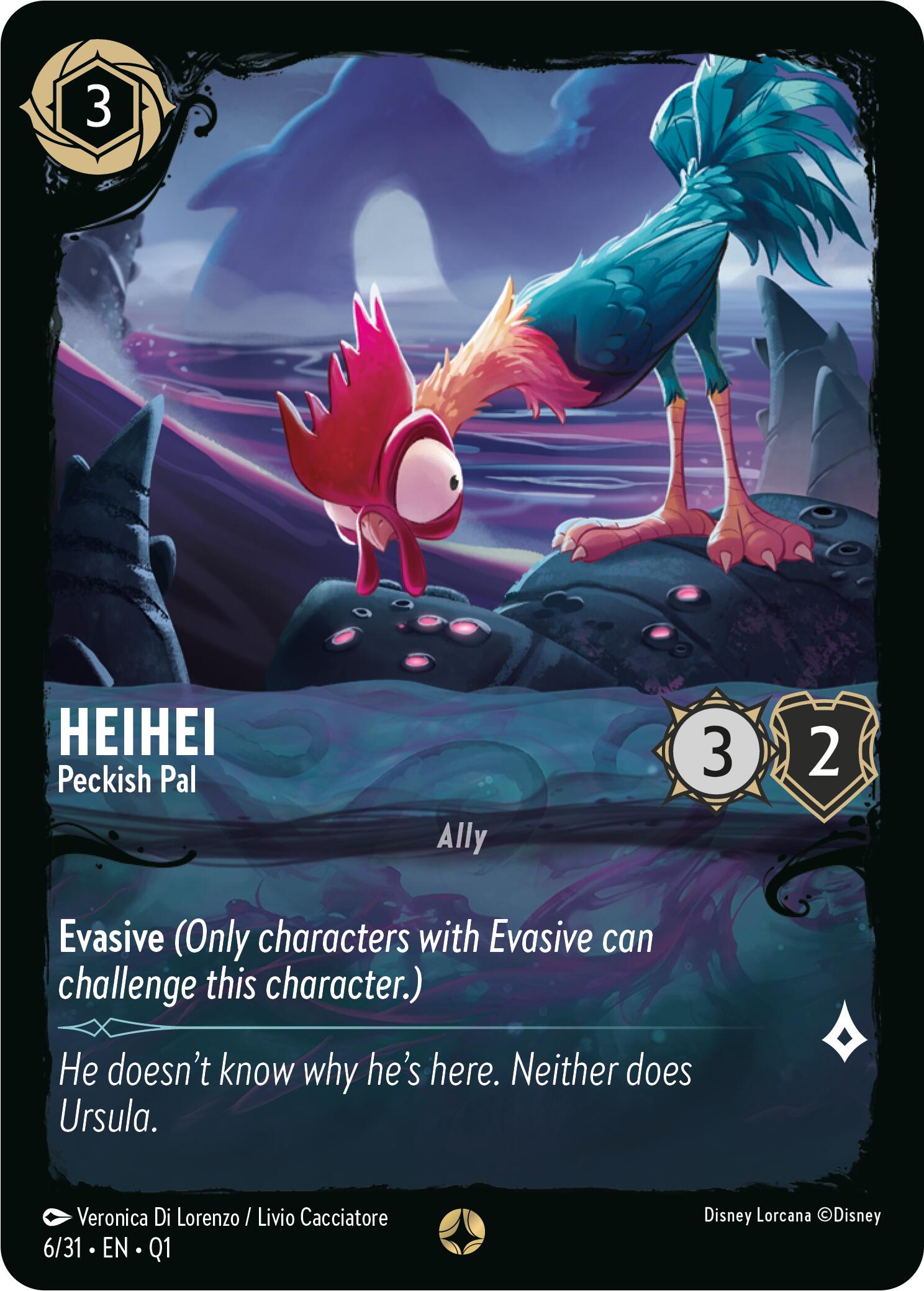 HeiHei - Peckish Pal (6/31) [Illumineer's Quest: Deep Trouble] | Clutch Gaming