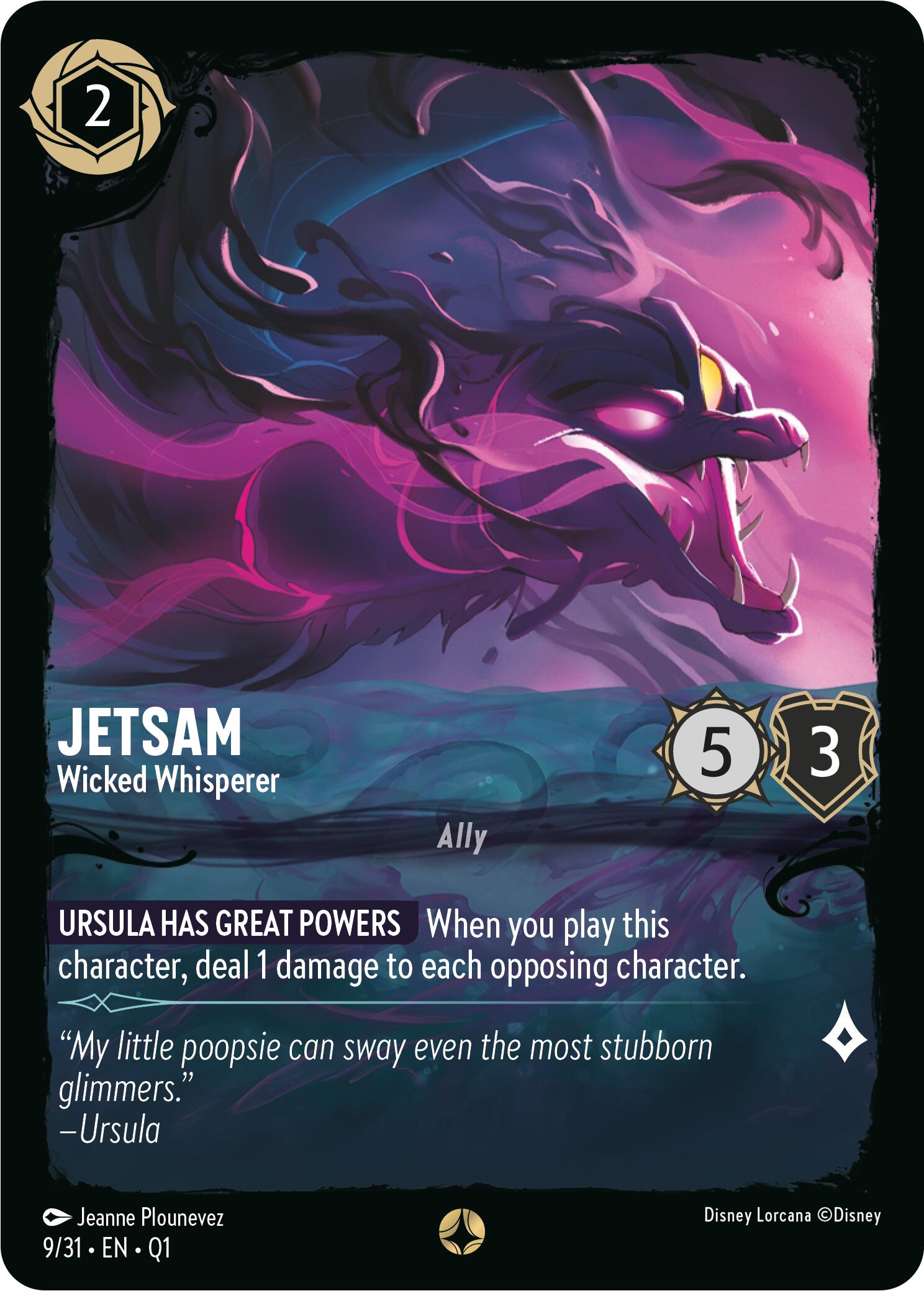 Jetsam - Wicked Whisperer (9/31) [Illumineer's Quest: Deep Trouble] | Clutch Gaming