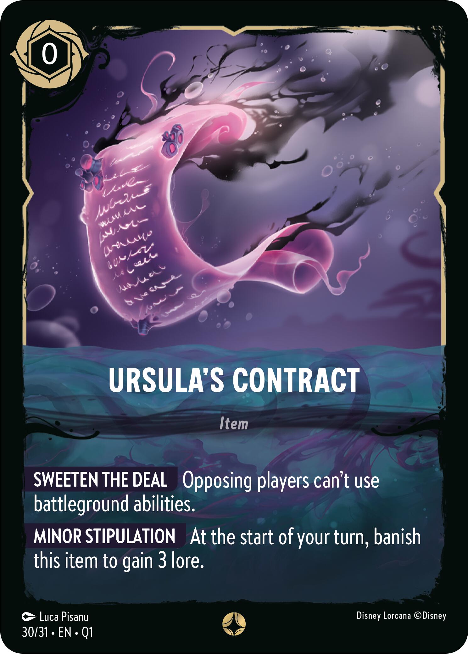 Ursula's Contract (30/31) [Illumineer's Quest: Deep Trouble] | Clutch Gaming