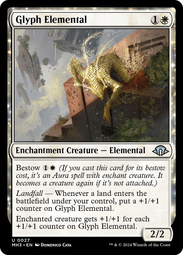 Glyph Elemental [Modern Horizons 3] | Clutch Gaming