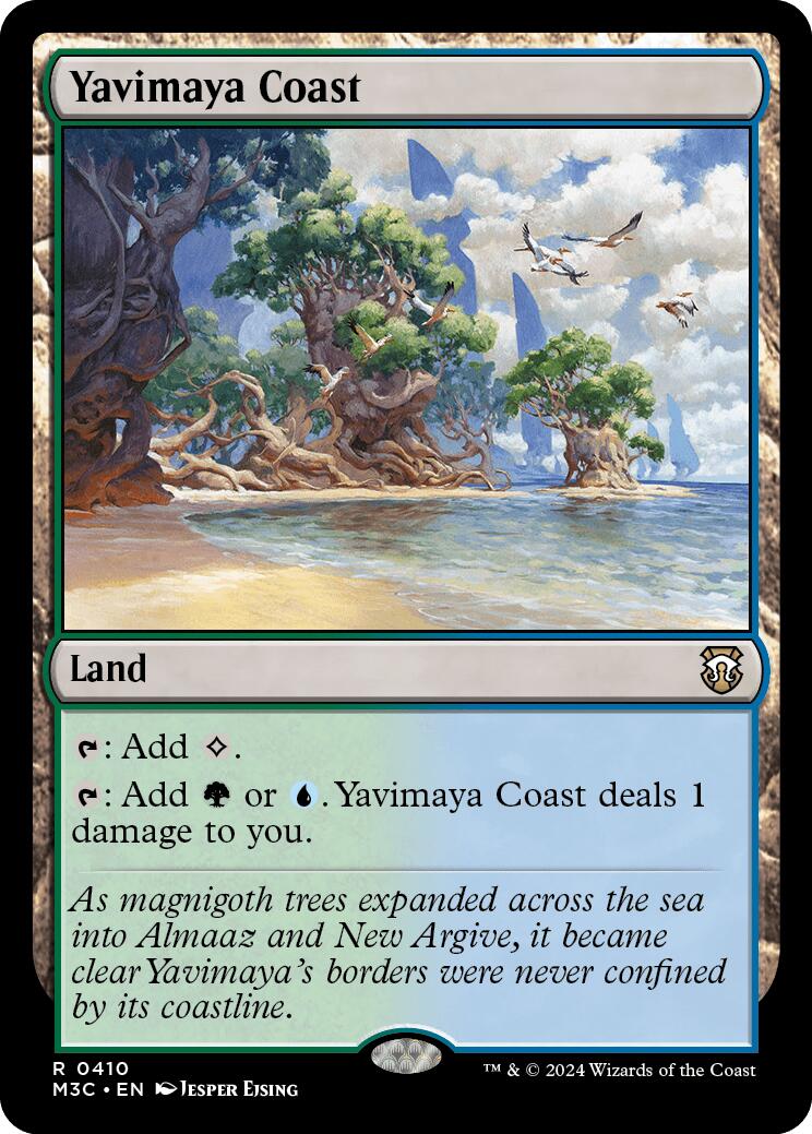 Yavimaya Coast [Modern Horizons 3 Commander] | Clutch Gaming