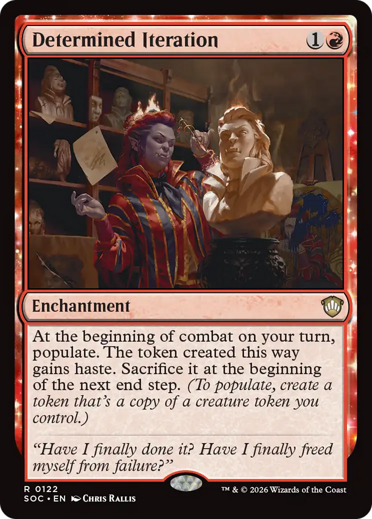 Determined Iteration [Secrets of Strixhaven Commander] | Clutch Gaming