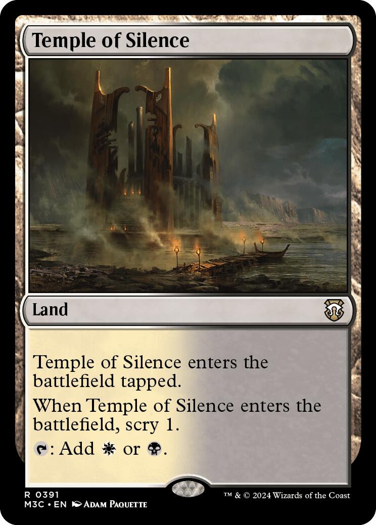 Temple of Silence [Modern Horizons 3 Commander] | Clutch Gaming