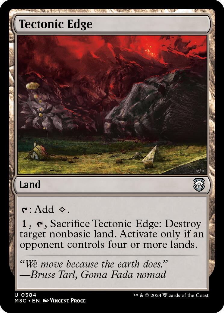 Tectonic Edge [Modern Horizons 3 Commander] | Clutch Gaming