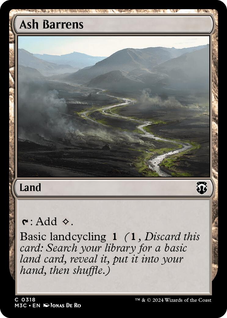 Ash Barrens [Modern Horizons 3 Commander] | Clutch Gaming