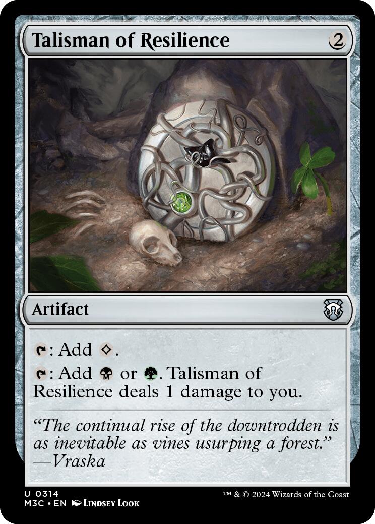 Talisman of Resilience [Modern Horizons 3 Commander] | Clutch Gaming