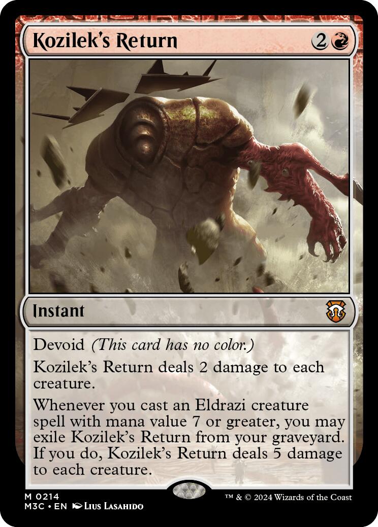 Kozilek's Return [Modern Horizons 3 Commander] | Clutch Gaming