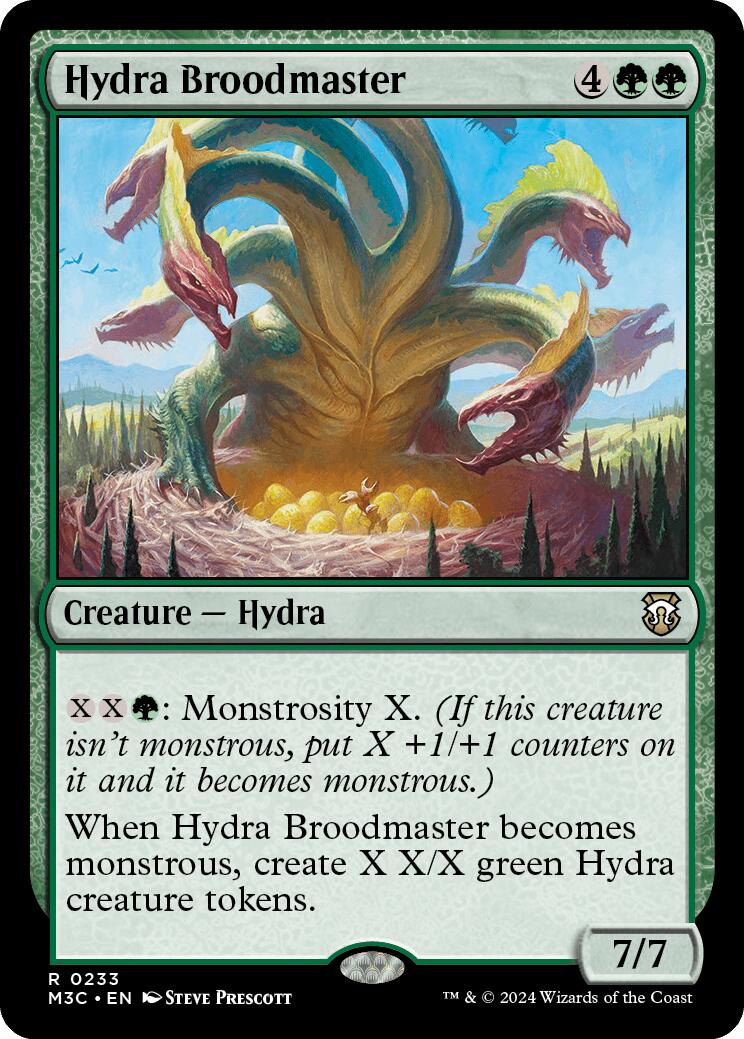 Hydra Broodmaster [Modern Horizons 3 Commander] | Clutch Gaming