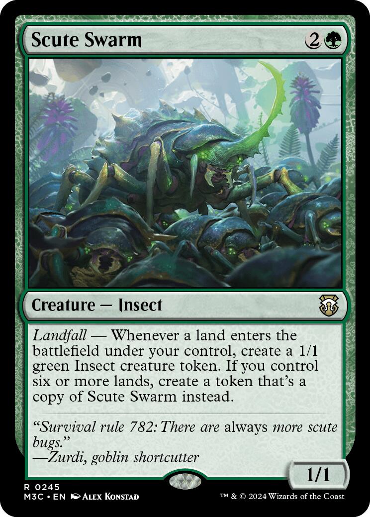 Scute Swarm [Modern Horizons 3 Commander] | Clutch Gaming