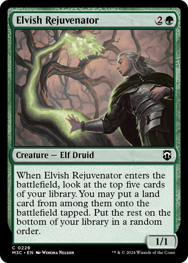 Elvish Rejuvenator [Modern Horizons 3 Commander] | Clutch Gaming