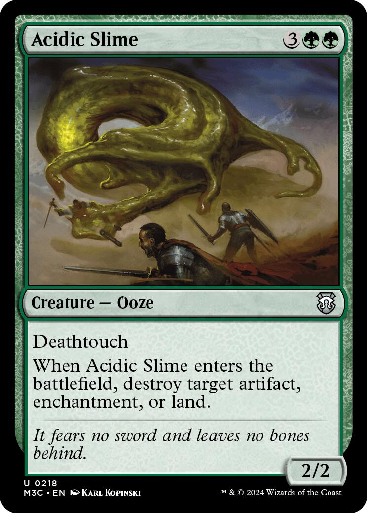 Acidic Slime [Modern Horizons 3 Commander] | Clutch Gaming