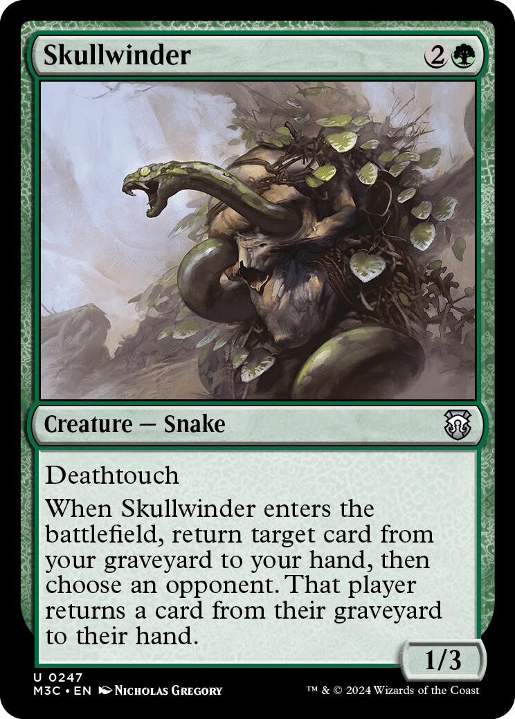 Skullwinder [Modern Horizons 3 Commander] | Clutch Gaming