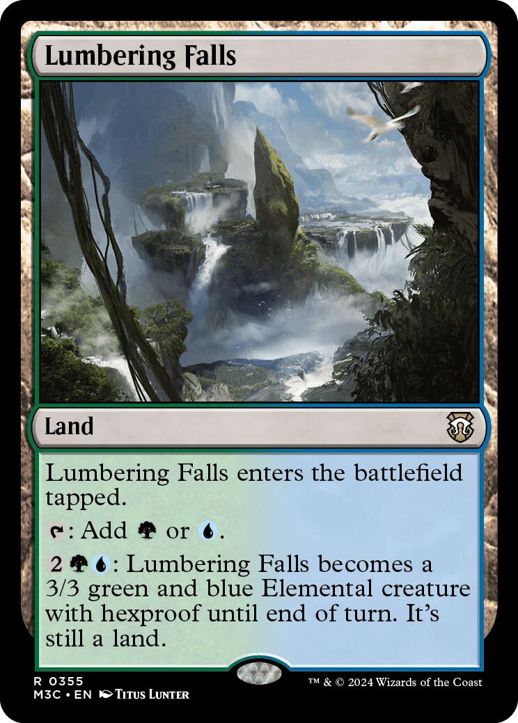 Lumbering Falls [Modern Horizons 3 Commander] | Clutch Gaming