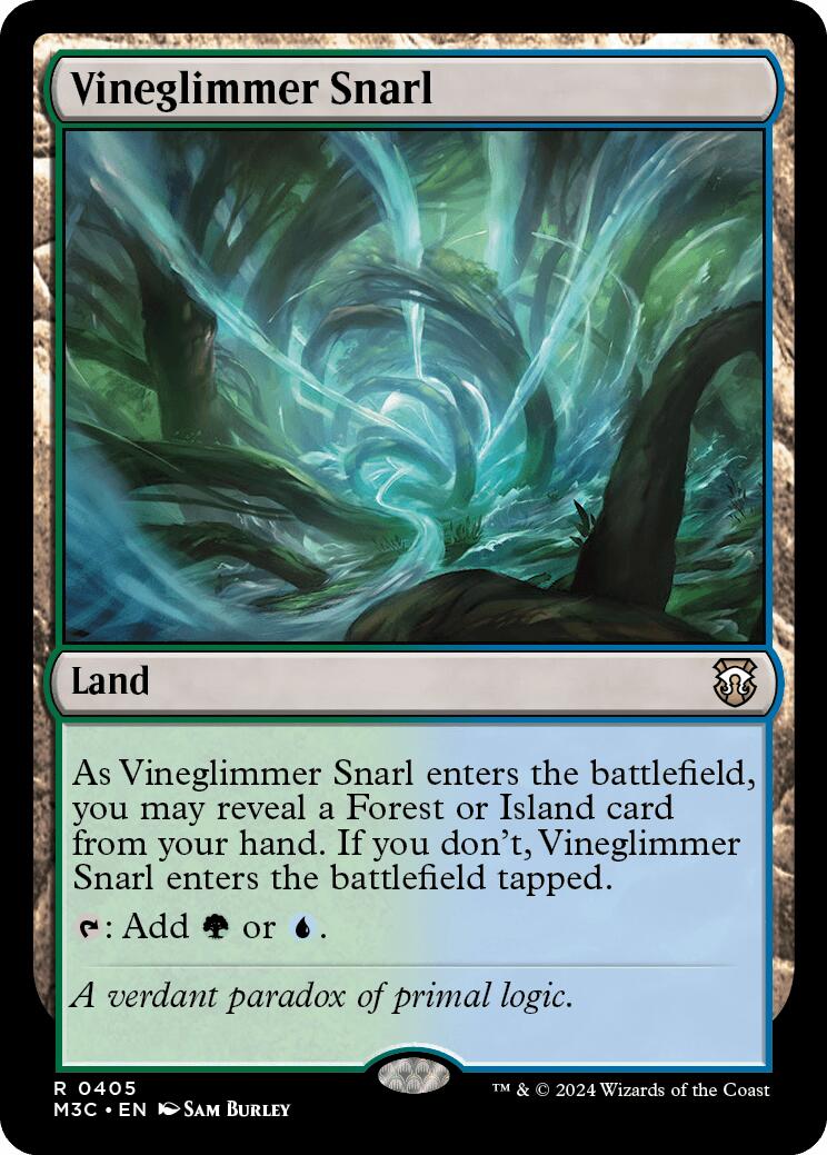 Vineglimmer Snarl [Modern Horizons 3 Commander] | Clutch Gaming