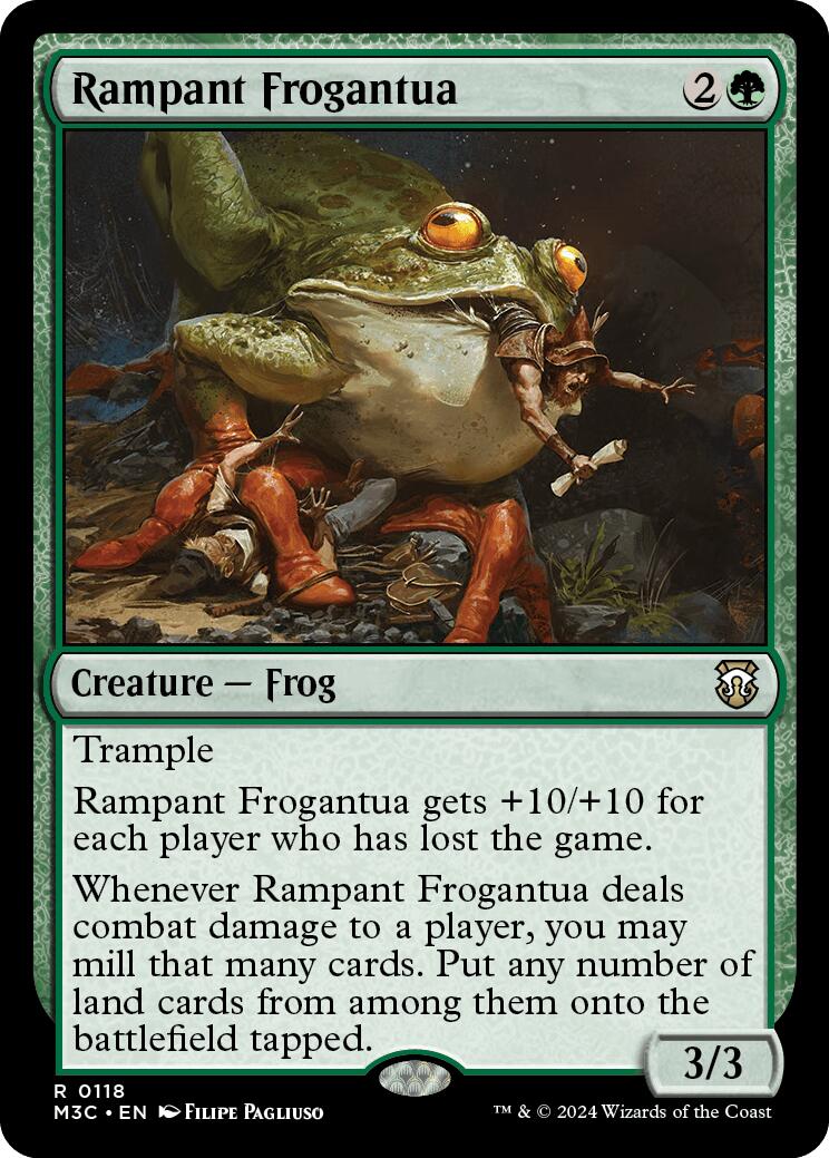 Rampant Frogantua [Modern Horizons 3 Commander] | Clutch Gaming