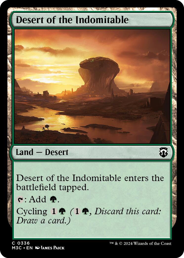 Desert of the Indomitable [Modern Horizons 3 Commander] | Clutch Gaming