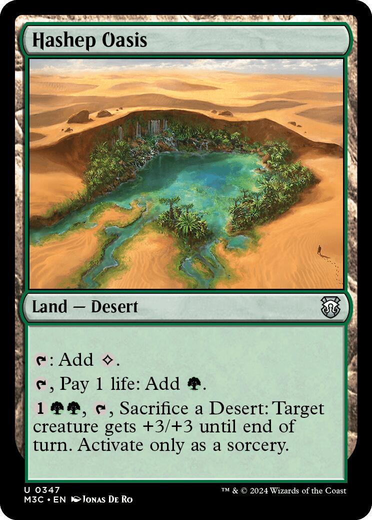 Hashep Oasis [Modern Horizons 3 Commander] | Clutch Gaming