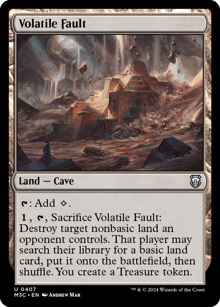 Volatile Fault [Modern Horizons 3 Commander] | Clutch Gaming