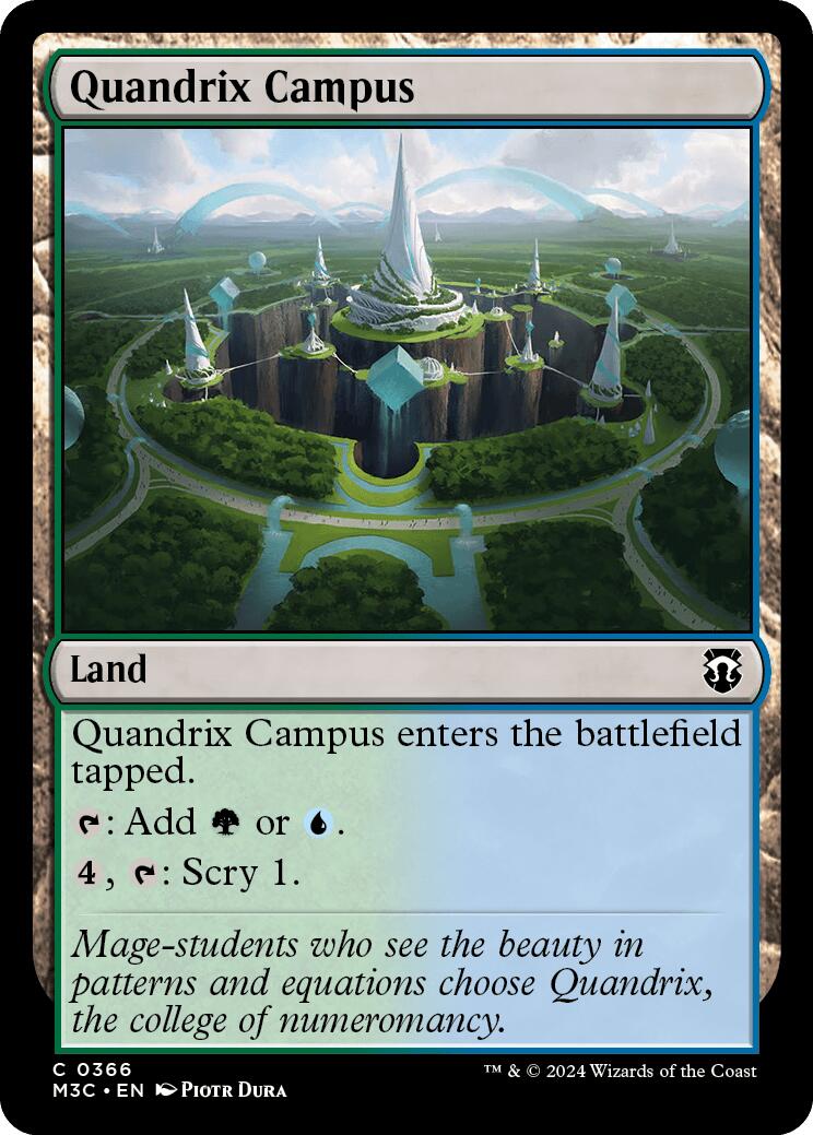 Quandrix Campus [Modern Horizons 3 Commander] | Clutch Gaming