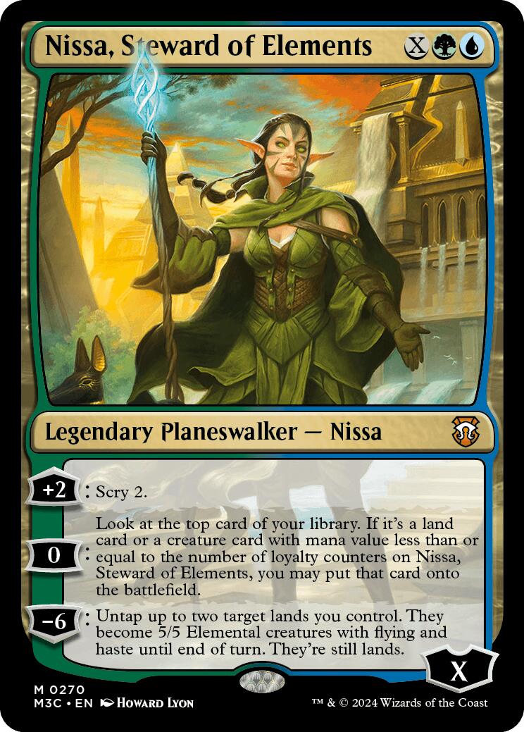 Nissa, Steward of Elements [Modern Horizons 3 Commander] | Clutch Gaming