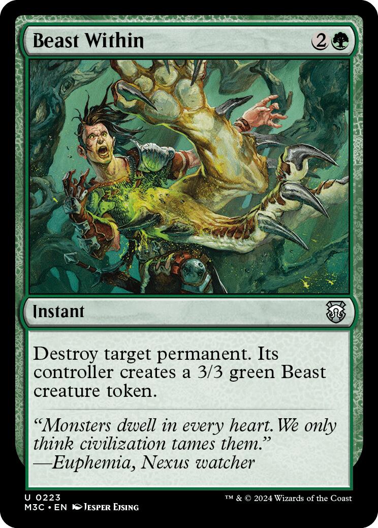 Beast Within [Modern Horizons 3 Commander] | Clutch Gaming