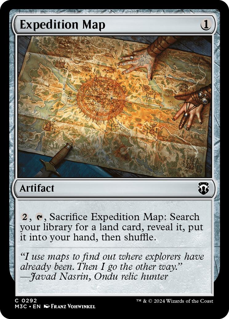 Expedition Map [Modern Horizons 3 Commander] | Clutch Gaming